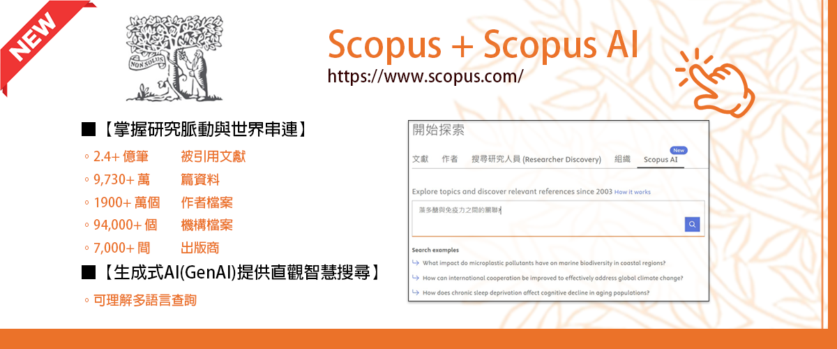 Link to 2025新增scopus索摘資料庫